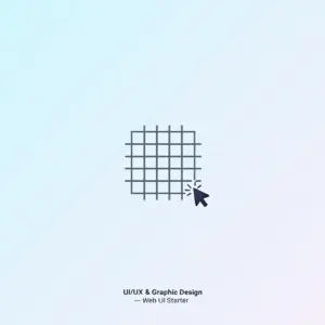 UI/UX & Graphic Design — Web UI Starter