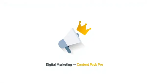 Digital Marketing — Content Pack Pro