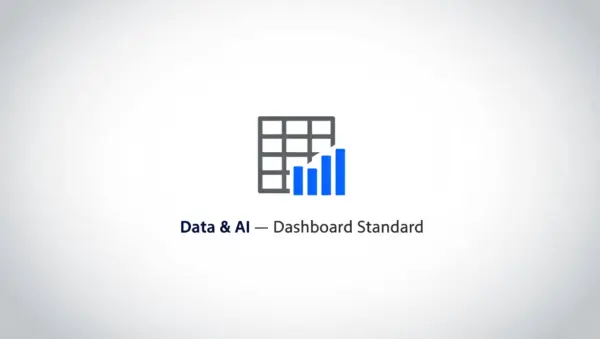 Data & AI — Dashboard Standard